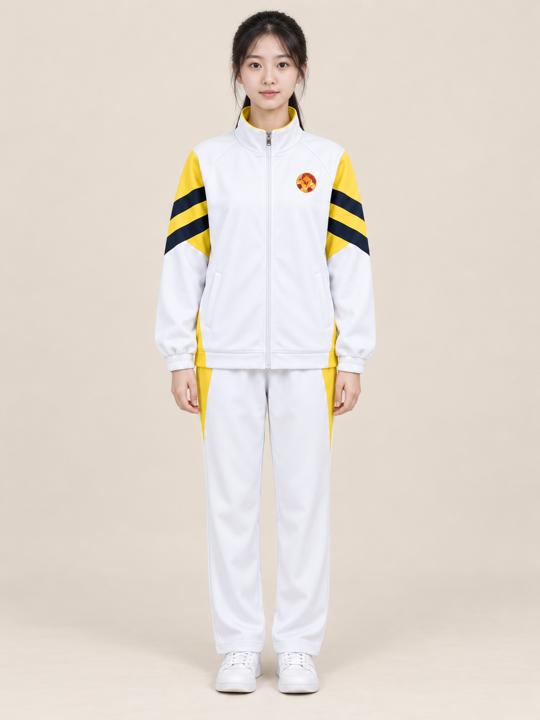 北京市八一实验学校春秋校服图片