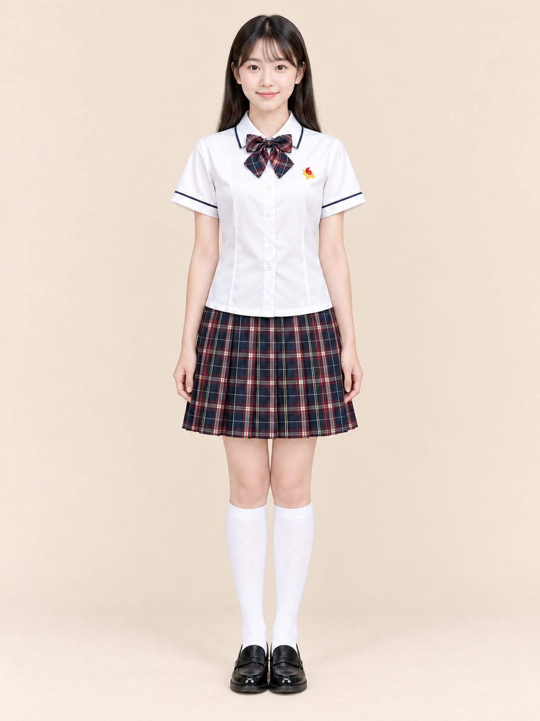 广东实验中学初中西式制服图片
