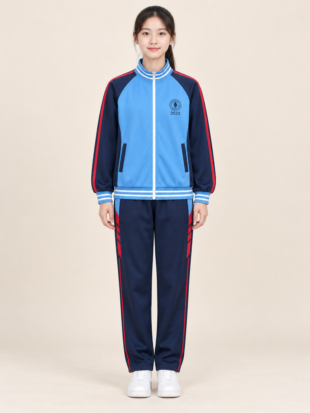 北京市第十三中学大兴分校校服图片