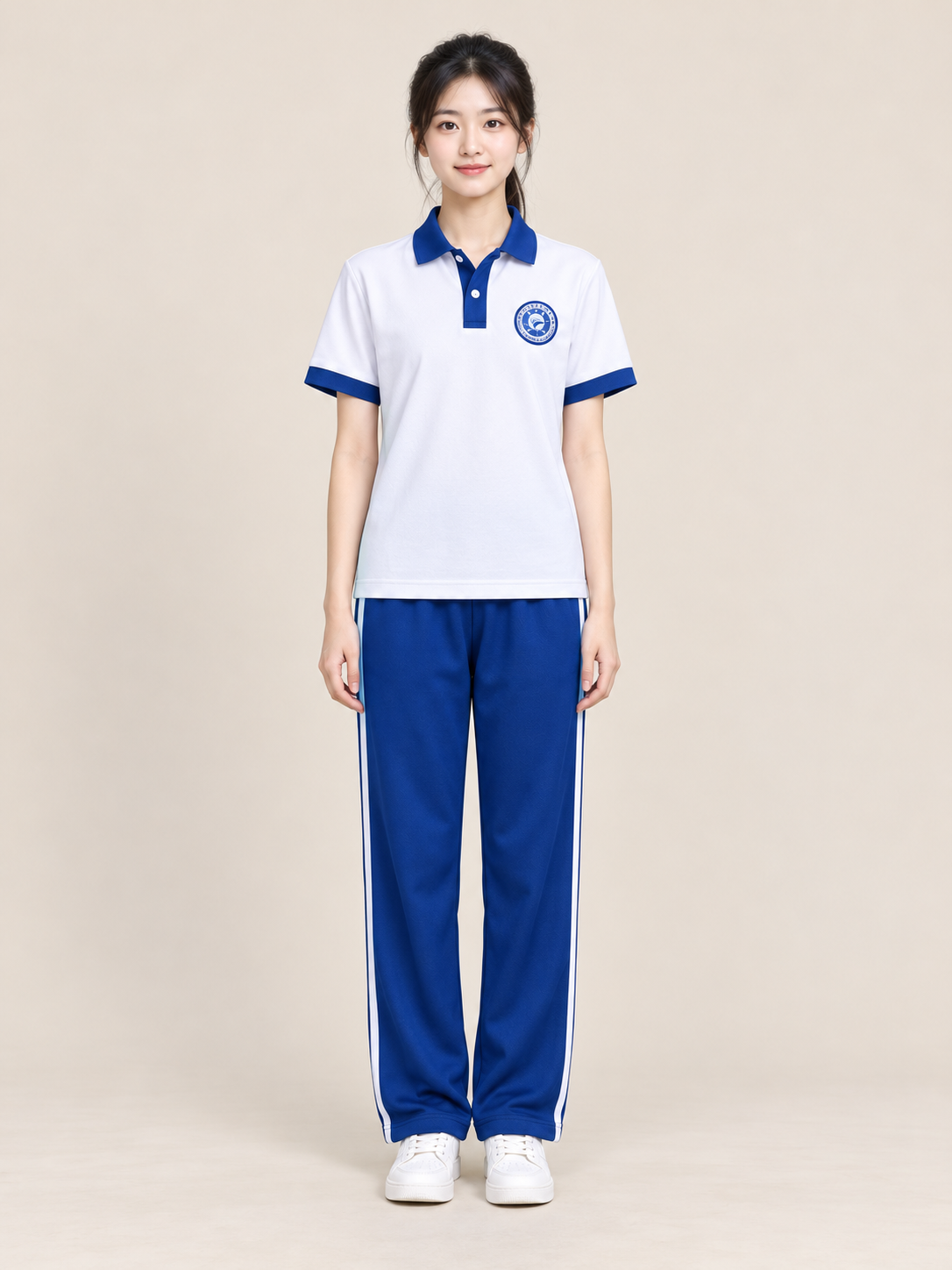 北京化工大学附属中学校服图片