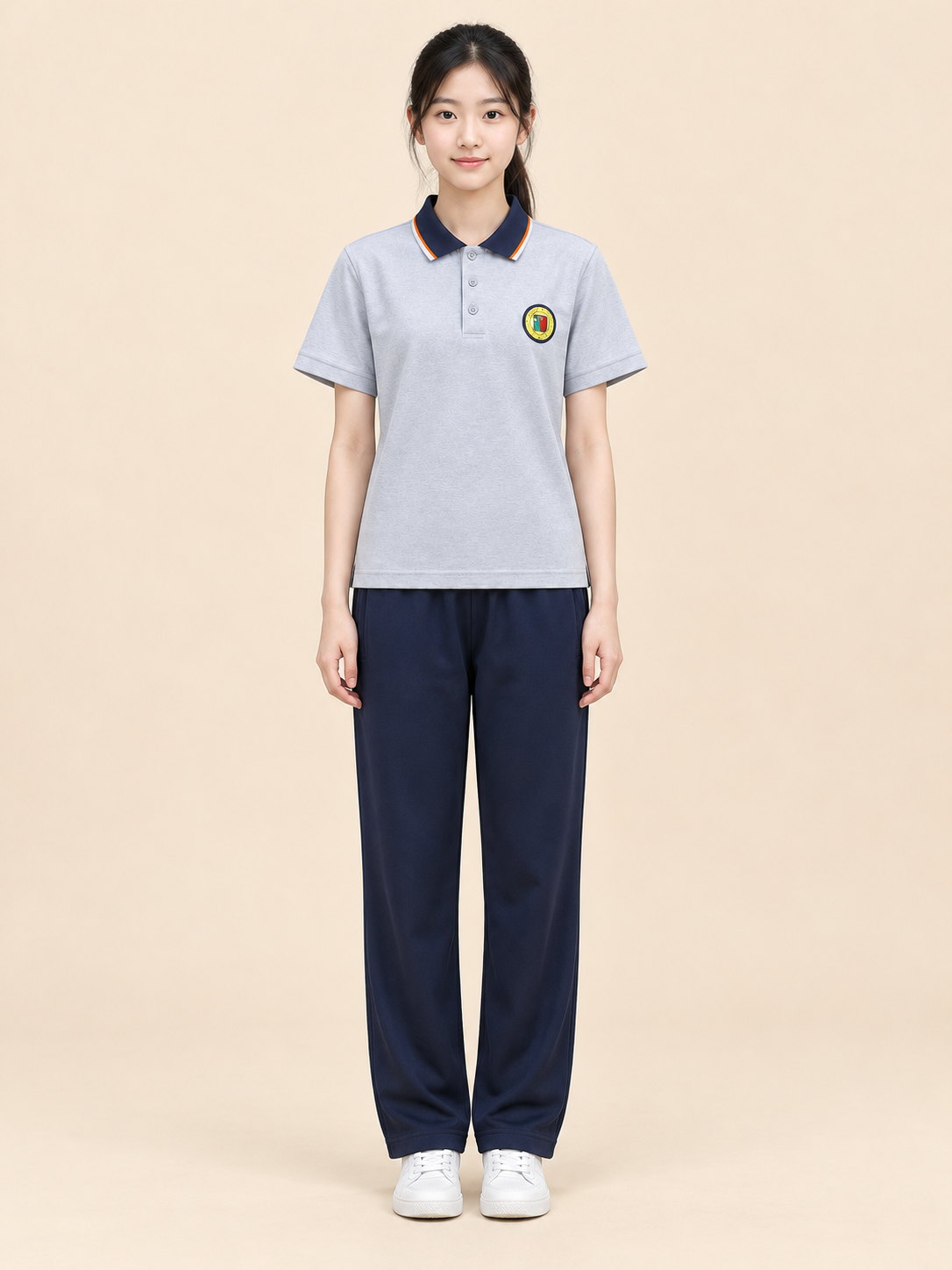 北京市第八十中学管庄分校校服图片