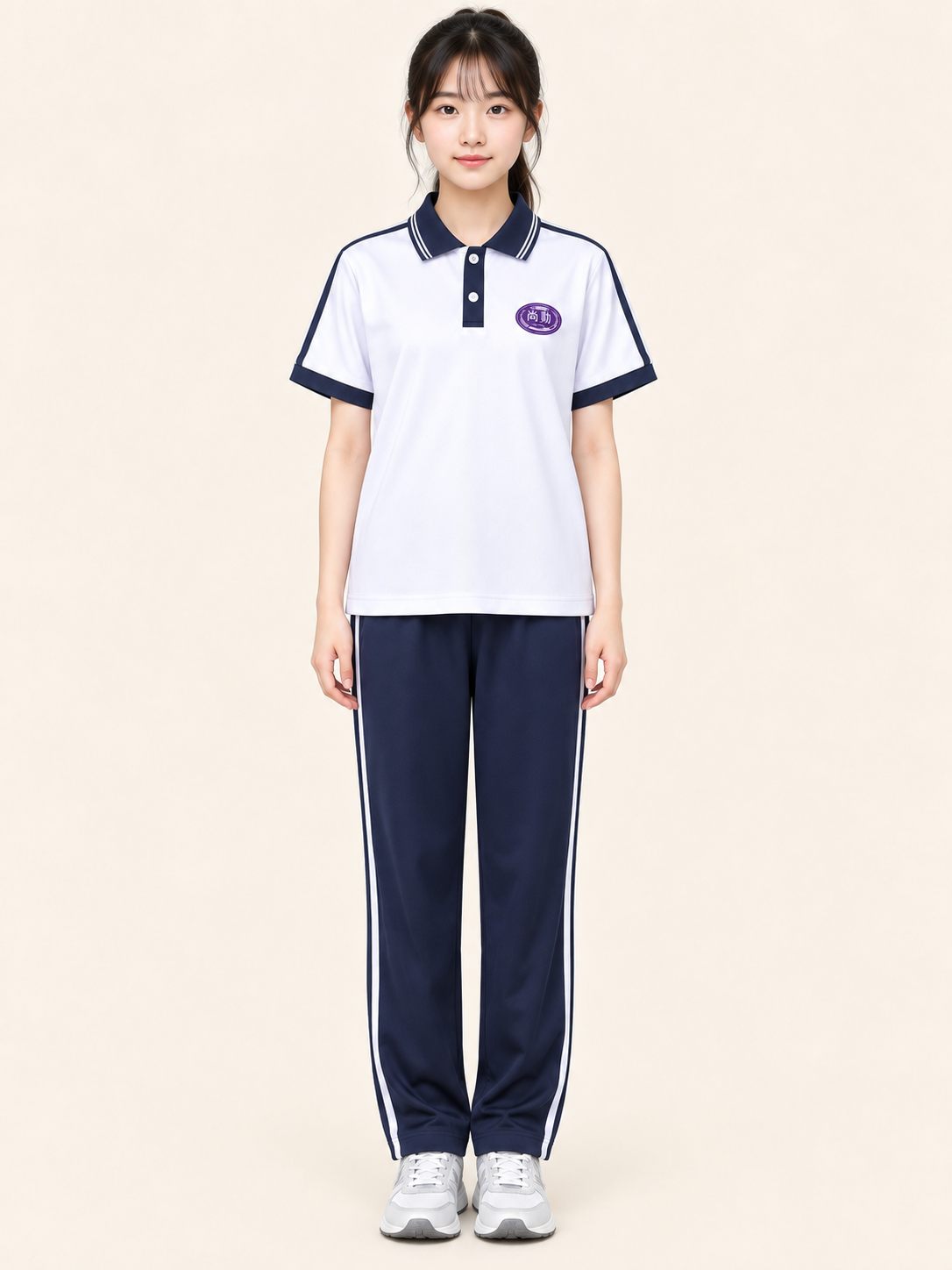 北京市房山区房山第三中学校服图片